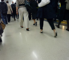 Railway concourse