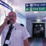 Security guard in hospital