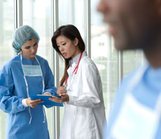 Hospital staff