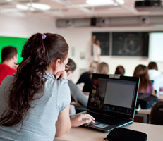 Children in classroom