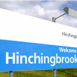 Hospital welcome sign