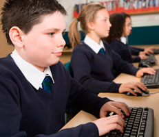 School children