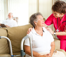 Patient with carer