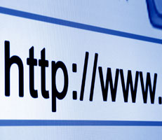 Screen shot of webbrowser address bar