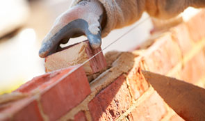 Brick wall construction