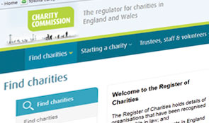 Charity Commission Website