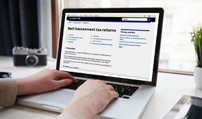 Online self assessment tax form