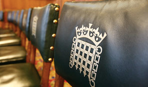 Chairs with portcullis emblem