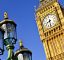 Big Ben and gas lights