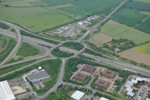 Aerial photo of Peterborough