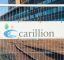 Carillion sign on a closed building