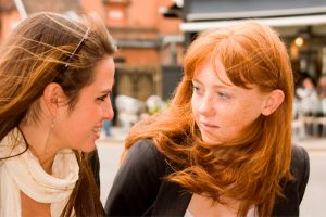 Conversation between two females