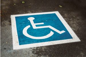 Parking space sign