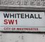 Whitehall street sign