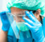 Nurse wearing PPE equipment