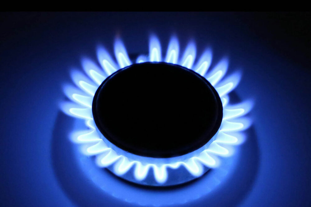 A gas hob