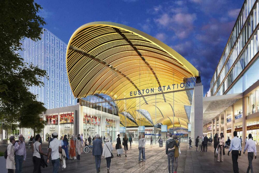 New design for Euston station