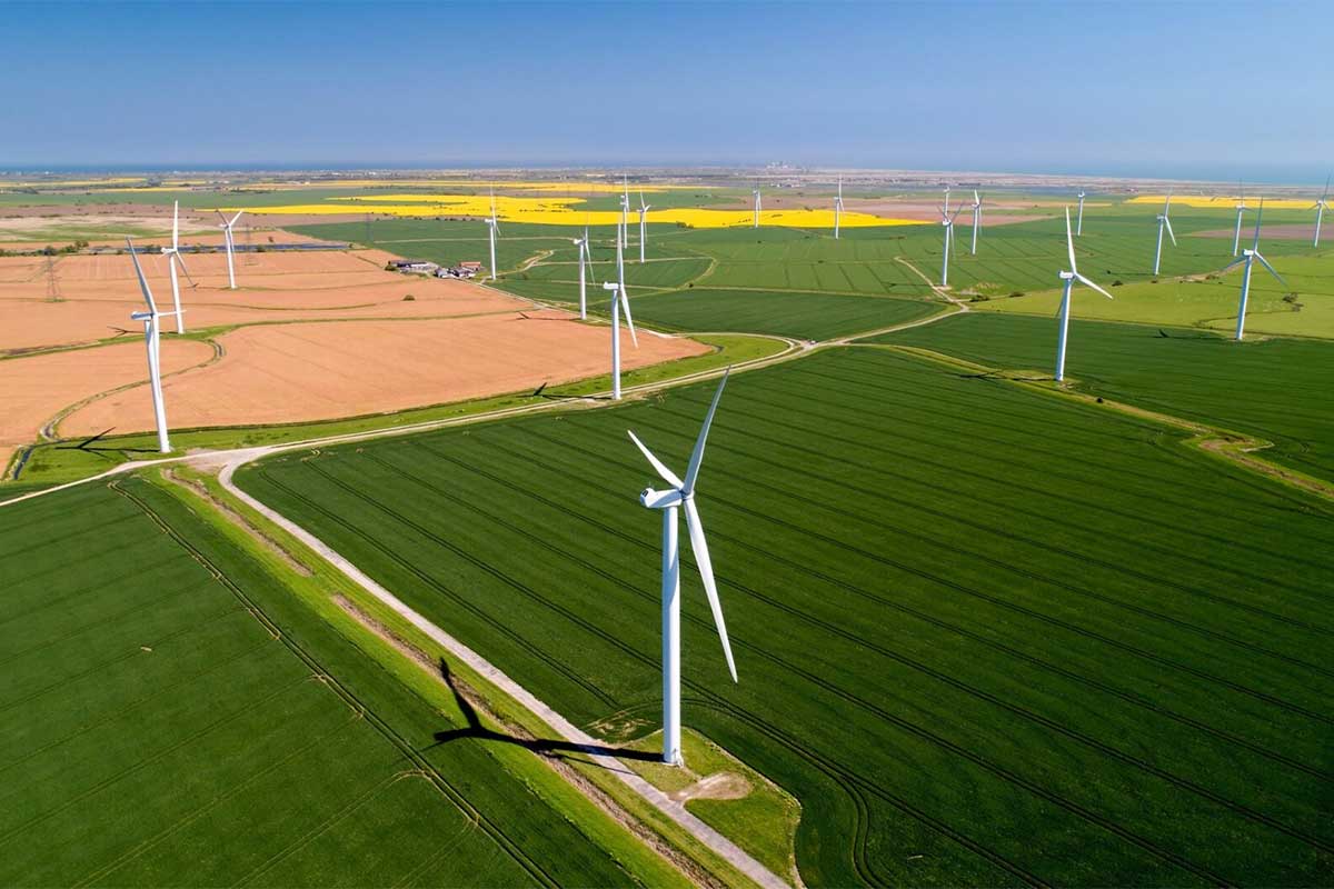 wind turbines